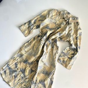 Soft Surroundings Linen Hawaiian Dress, XS